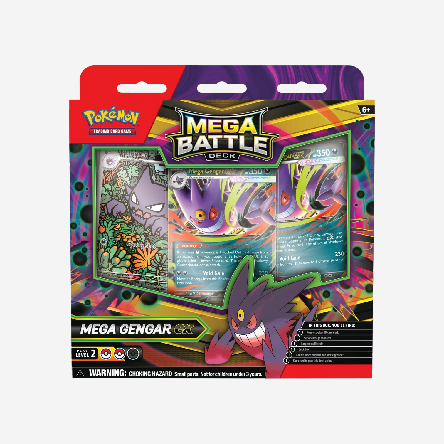 Pokemon TCG: Mega Evolution-Phantasmal Flames Gengar Mega Battle