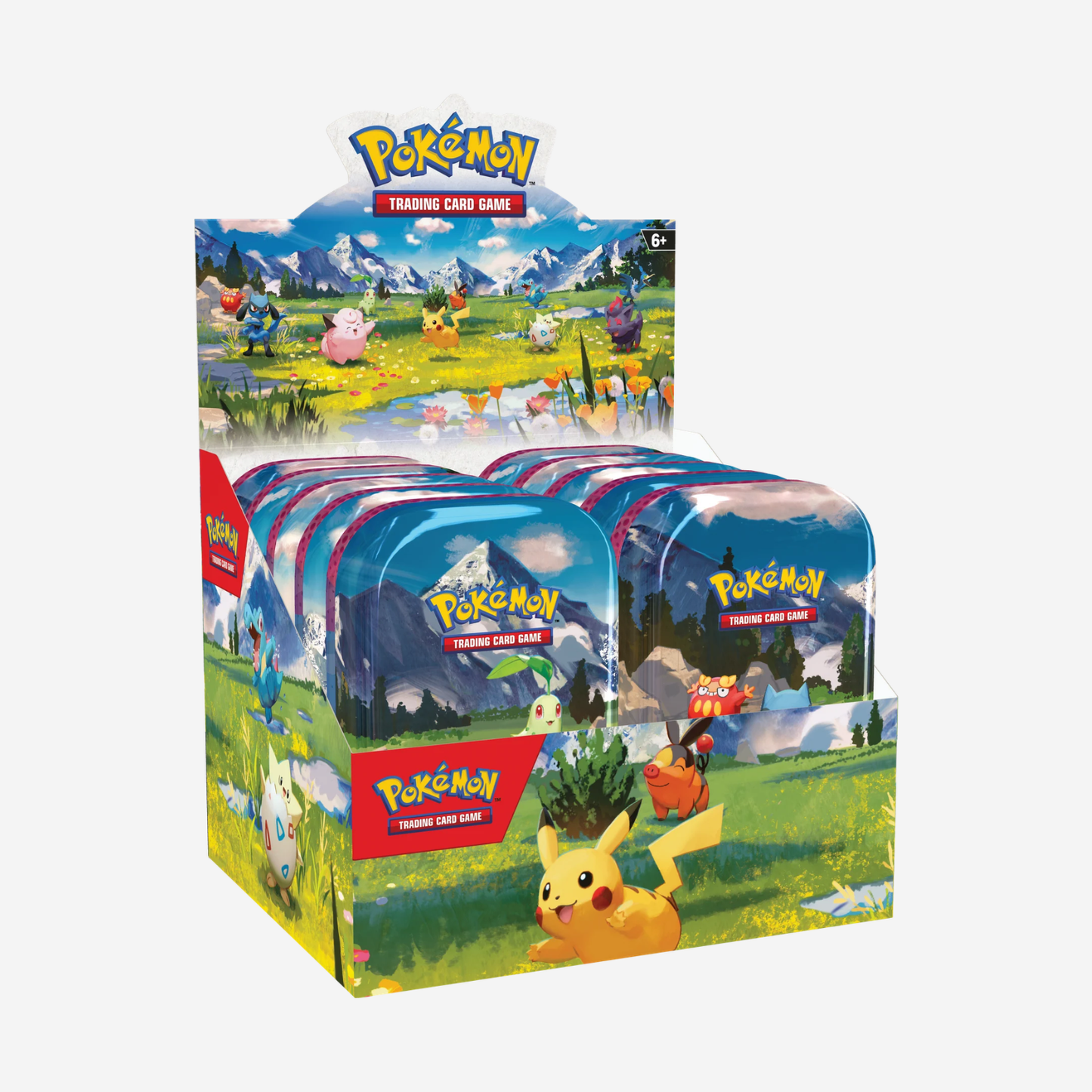 Pokemon TCG: Mega Evolution-Ascended Heroes Mini Tin Display