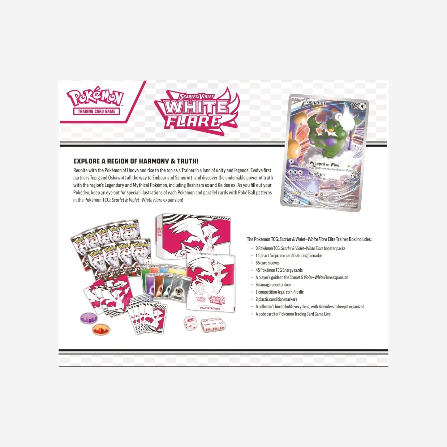 Pokemon TCG: Scarlet & Violet-White Flare Elite Trainer Box