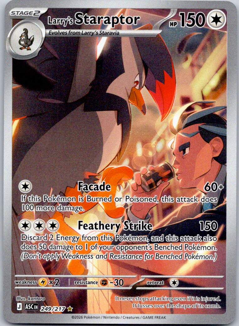 Larry's Staraptor 249/217 ME: Ascended Heroes (Po-Suzuki)