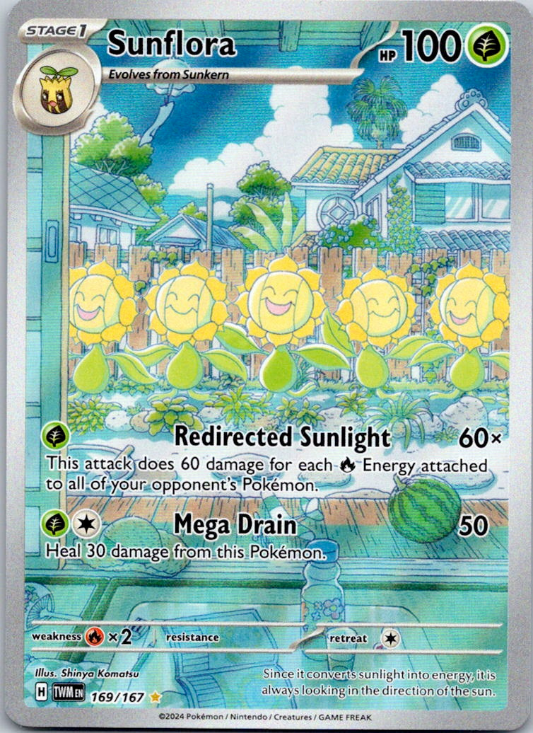 Sunflora 169/167 SV06: Twilight Masquerade (Shinya Komatsu)