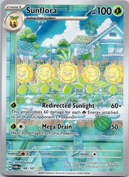 Sunflora 169/167 SV06: Twilight Masquerade (Shinya Komatsu)