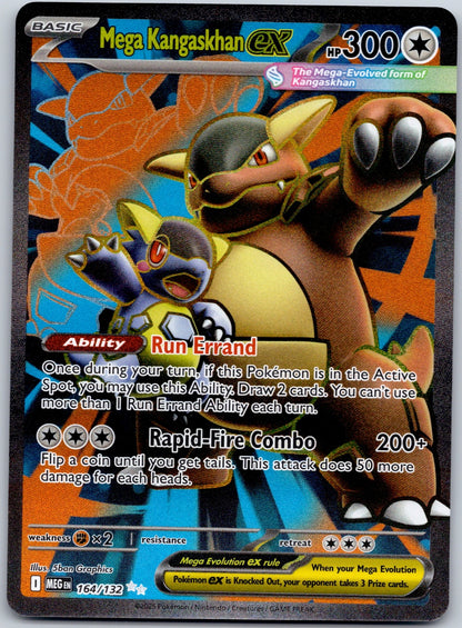Mega Kangaskhan ex 164/132 ME01: Mega Evolution (5ban Graphics)