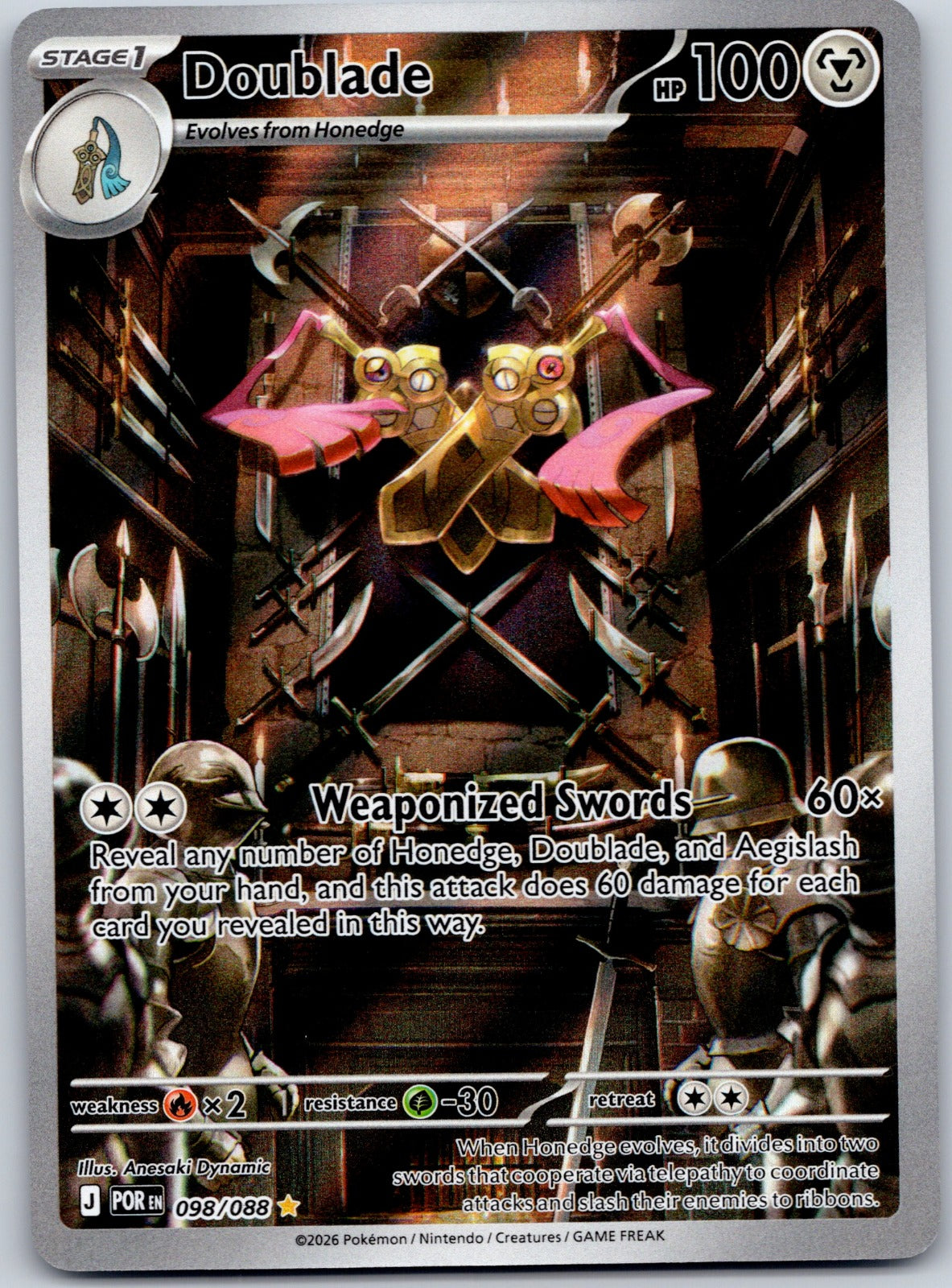 Doublade 098/088 ME03: Perfect Order (Anesaki Dynamic)