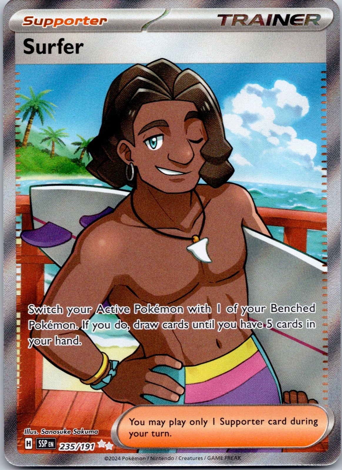 Surfer 235/191 SV08: Surging Sparks (Sanosuke Sakuma)