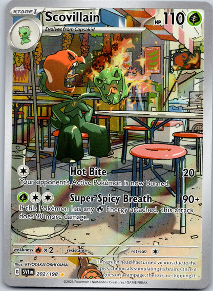 Scovillain 202/198 SV01: Scarlet & Violet Base Set (KIYOTAKA OSHIYAMA)