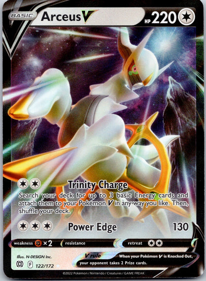 Arceus V 122/172 SWSH09: Brilliant Stars (N-DESIGN Inc.)