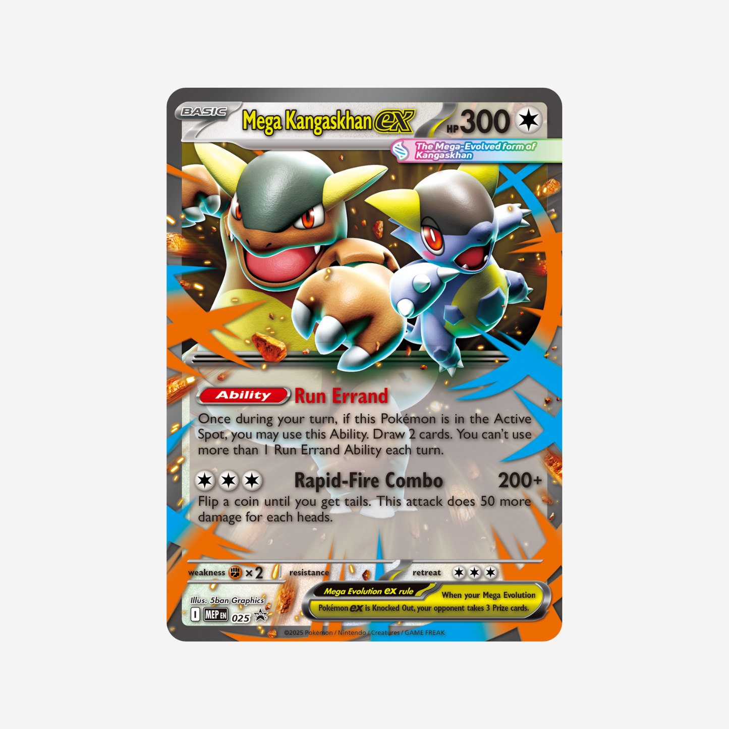 Pokemon TCG: Mega Evolution-Mega Kangaskhan ex Box