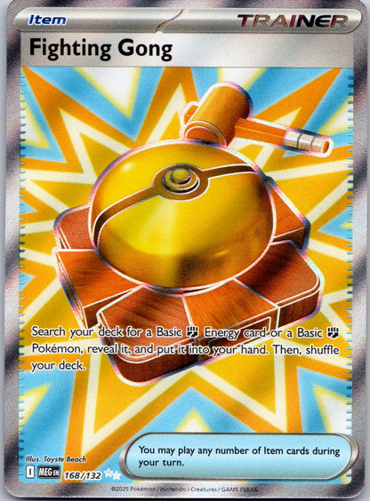 Fighting Gong 168/132 ME01: Mega Evolution (Toyste Beach)