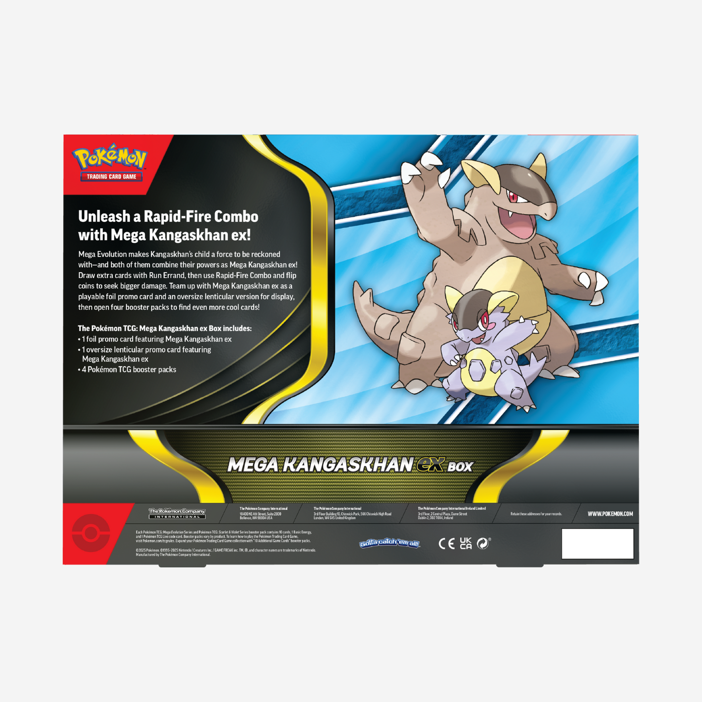 Pokemon TCG: Mega Evolution-Mega Kangaskhan ex Box