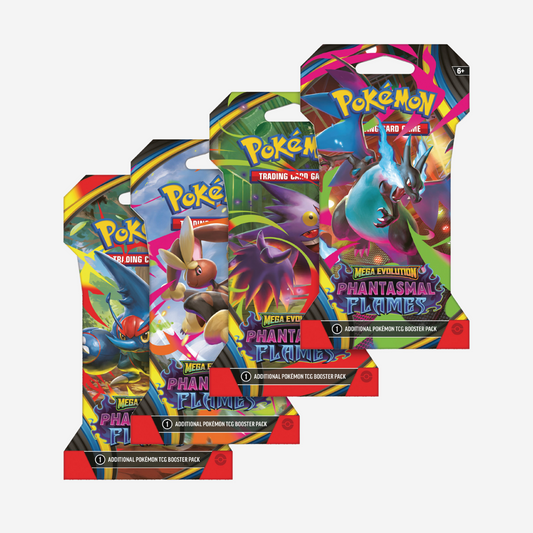 Pokemon TCG: Mega Evolution-Phantasmal Flames 1-Pack Sleeved