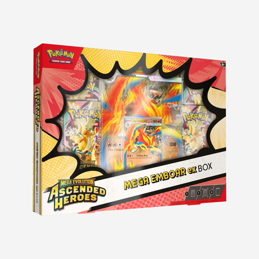 Pokemon TCG: Mega Evolution-Ascended Heroes Mega Emboar ex Box