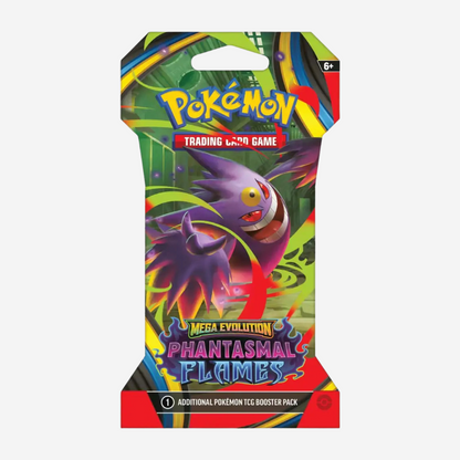 Pokemon TCG: Mega Evolution-Phantasmal Flames 1-Pack Sleeved