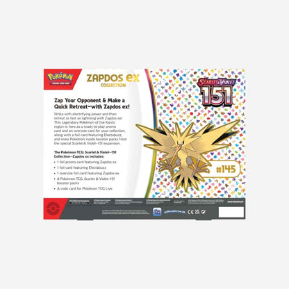 Pokemon TCG: Scarlet & Violet-151 Zapdos Ex