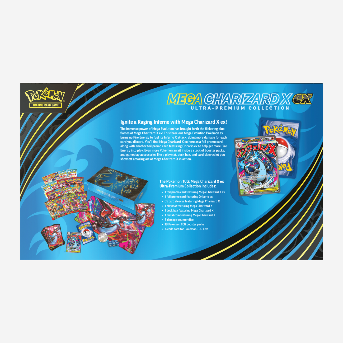 Pokemon TCG: Mega Evolution-Phantasmal Flames Ultra-Premium Collection