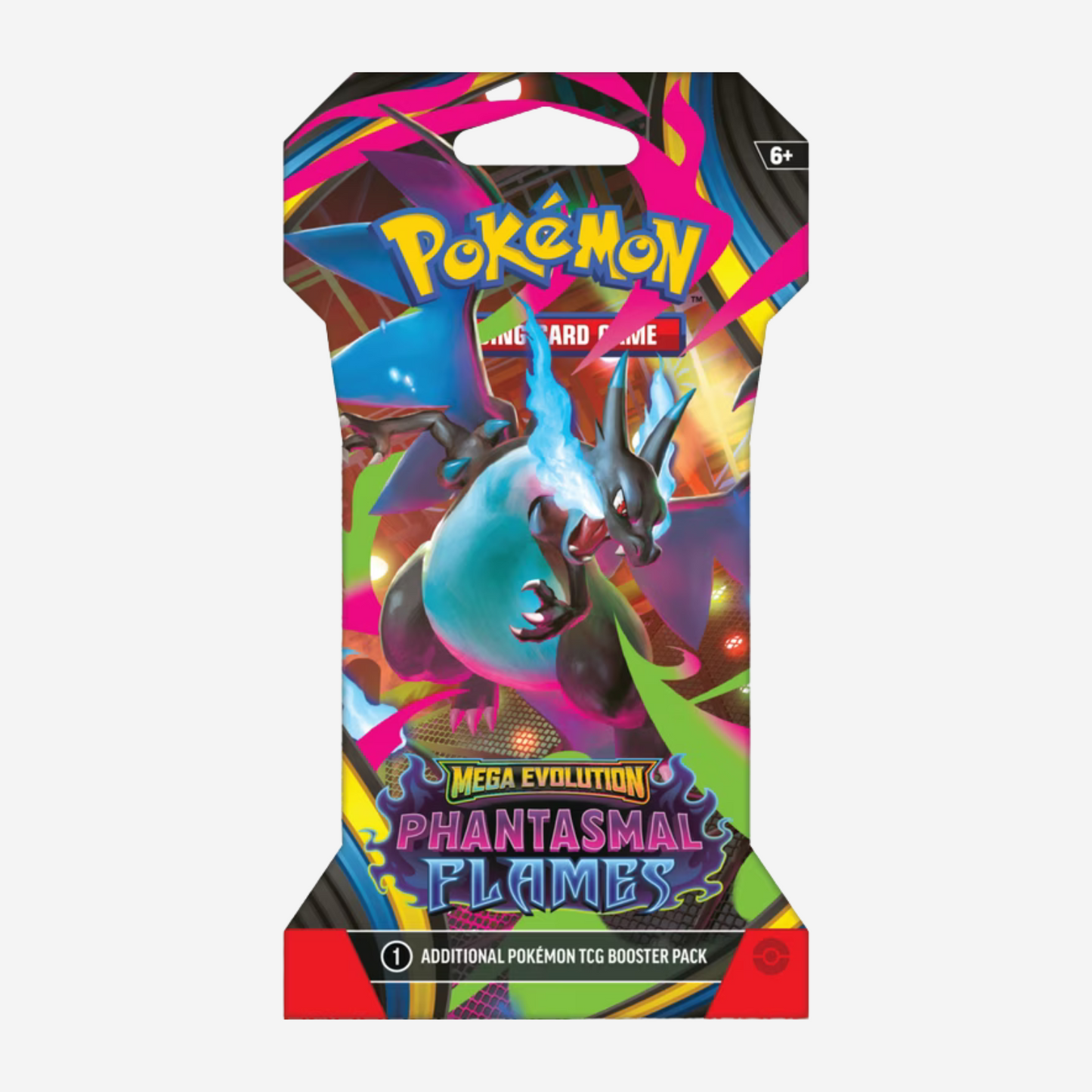Pokemon TCG: Mega Evolution-Phantasmal Flames 1-Pack Sleeved