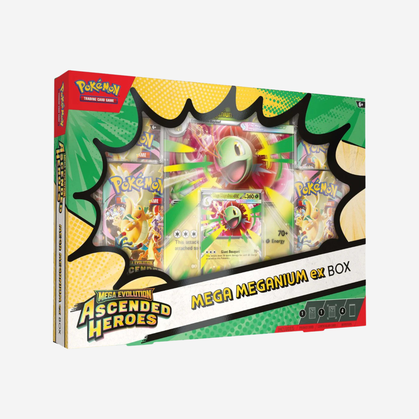 Pokemon TCG: Mega Evolution-Ascended Heroes Mega Meganium ex Box