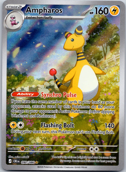 Ampharos - 090/086 ME04: Chaos Rising (saino misaki)
