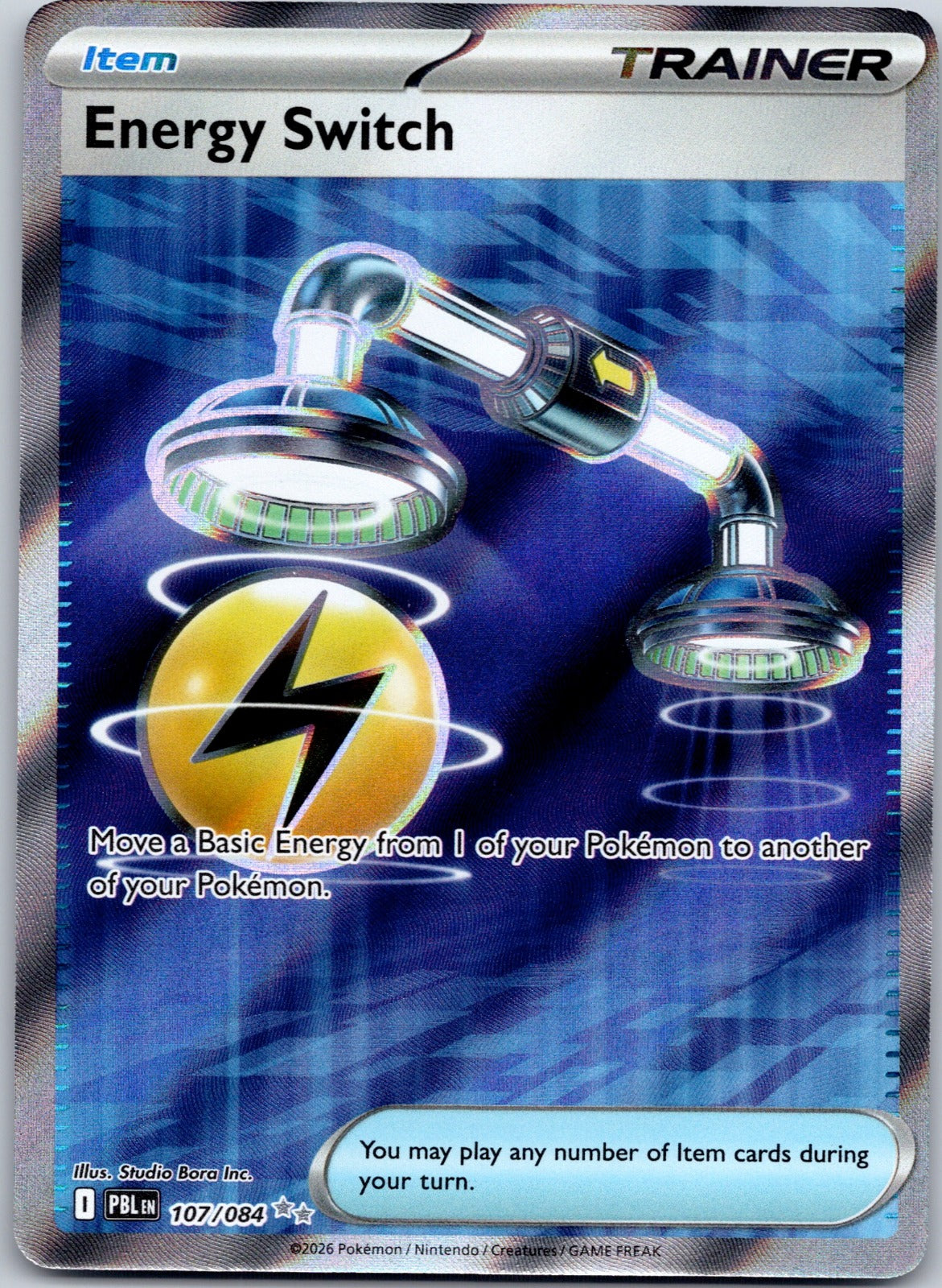 Energy Switch 107/084 ME05: Pitch Black (Studio Bora Inc.)