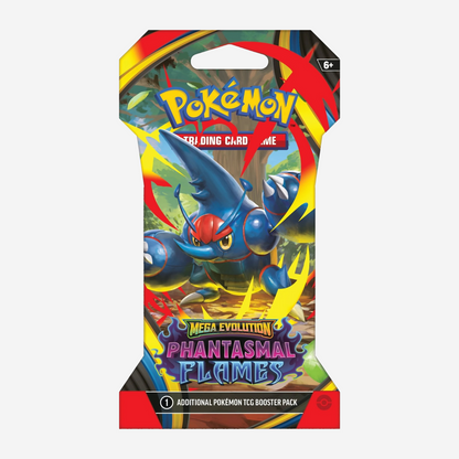 Pokemon TCG: Mega Evolution-Phantasmal Flames 1-Pack Sleeved