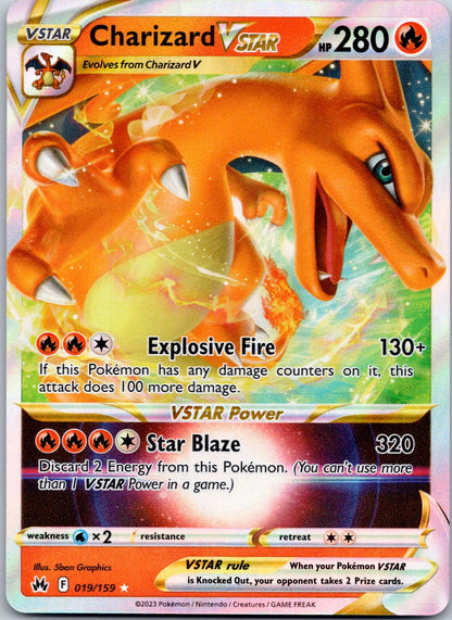 Charizard VSTAR 019/159 SWSH: Crown Zenith (5ban Graphics)