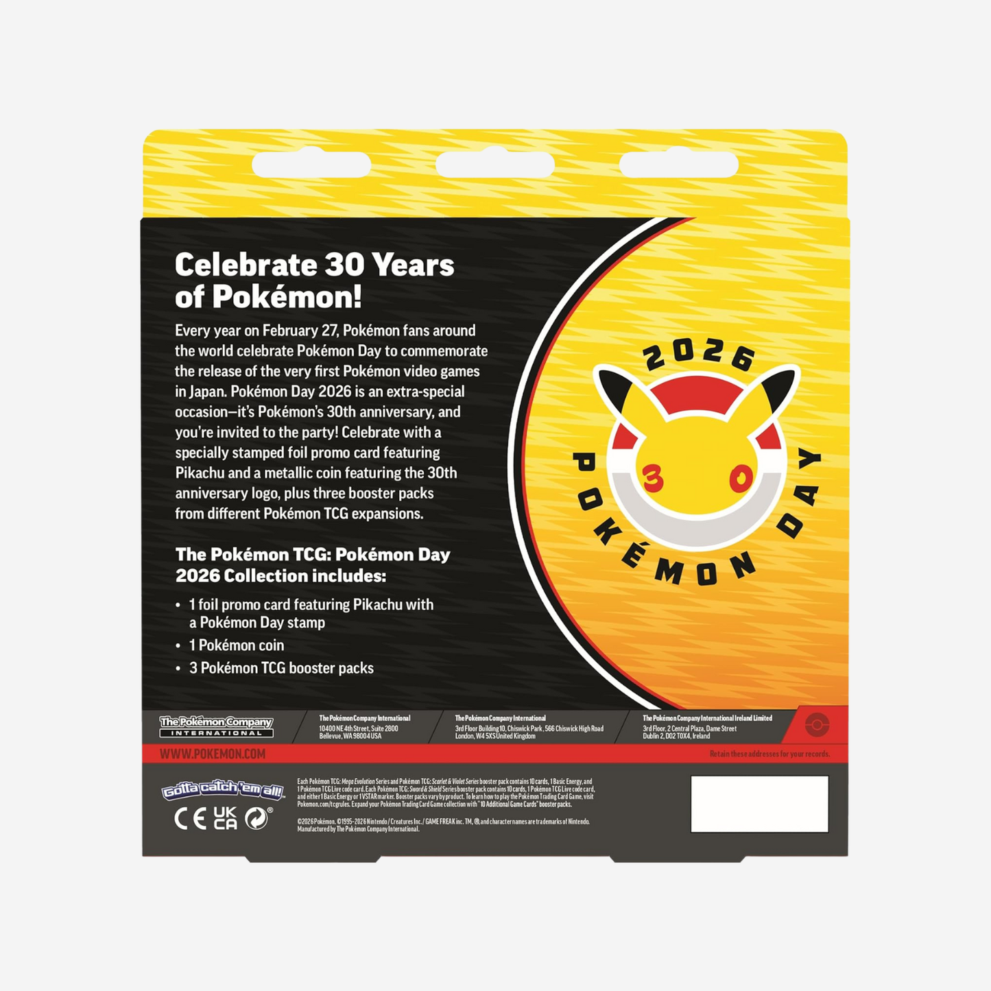 Pokemon TCG: Mega Evolution-Pokemon Day 2026 Collection