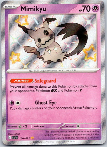 Mimikyu 160/091 SV: Paldean Fates (Nelnal)