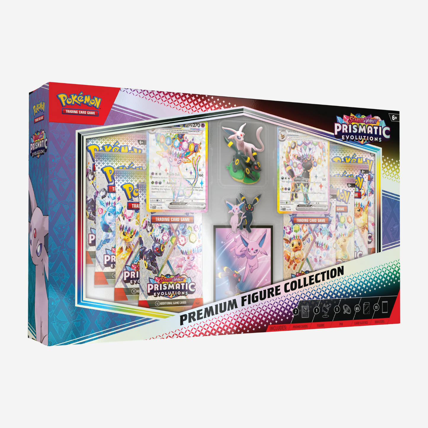 Pokemon TCG: Scarlet & Violet-Prismatic Evolutions Figure Collection