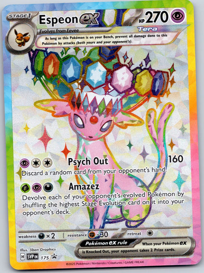Espeon ex - 175 SVP 175 SV: Scarlet & Violet Promo Cards (5ban Graphics)