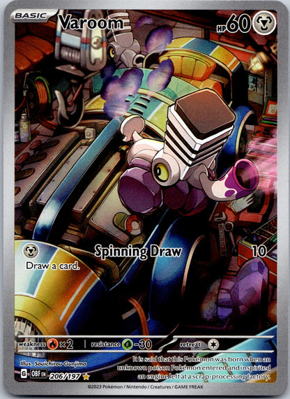Varoom 206/197 SV03: Obsidian Flames (Souichirou Gunjima)