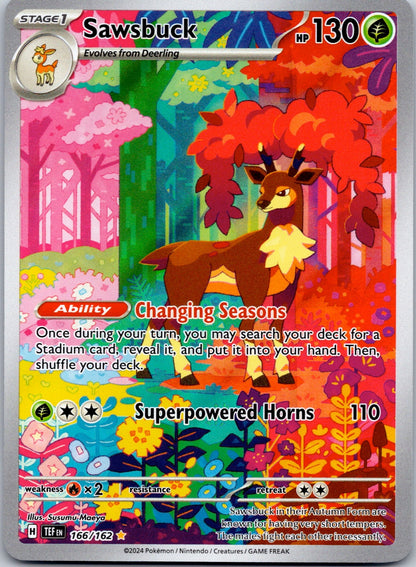 Sawsbuck 166/162 SV05: Temporal Forces (Susumu Maeya)