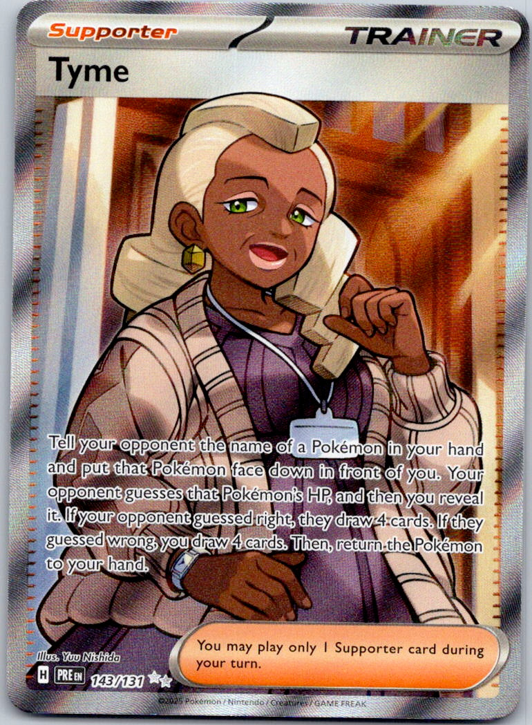 Tyme 143/131 SV: Prismatic Evolutions (Yuu Nishida)