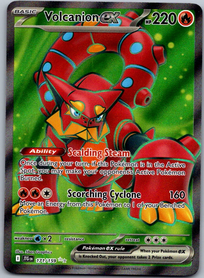 Volcanion ex 171/159 SV09: Journey Together (5ban Graphics)