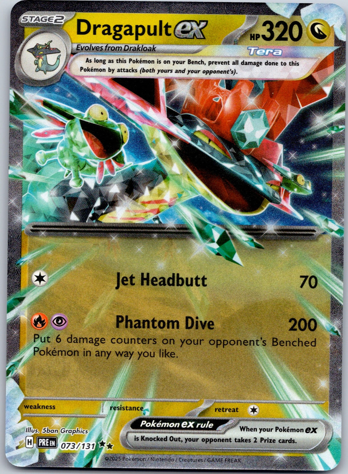 Dragapult ex 073/131 SV: Prismatic Evolutions (Jerky)