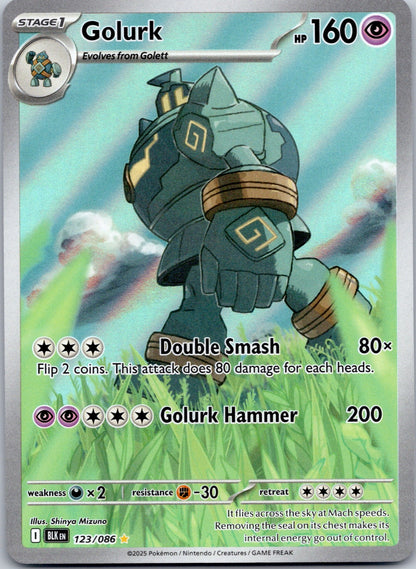 Golurk 123/086 SV: Black Bolt (Shinya Mizuno)