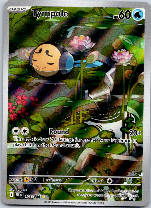 Tympole 103/086 SV: Black Bolt (aspara)