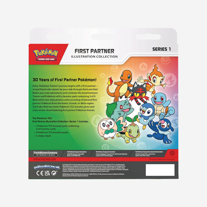 Pokemon TCG: Mega Evolution-First Partner Illustration Collection Series 1