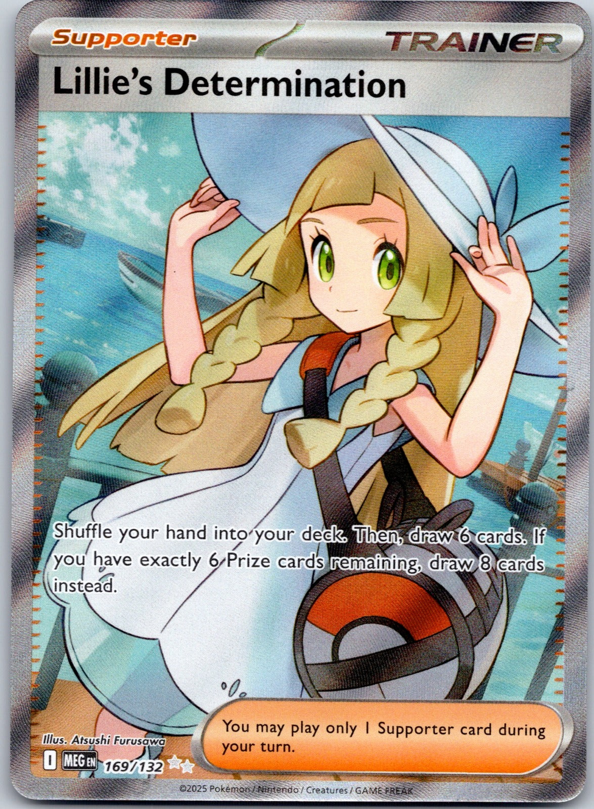 Lillie's Determination 169/132 ME01: Mega Evolution (Atsushi Furusawa)