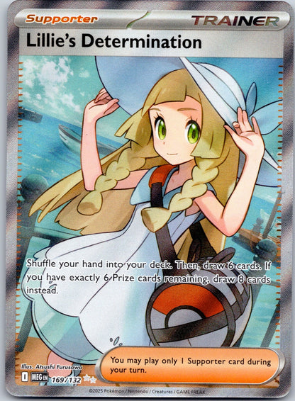 Lillie's Determination 169/132 ME01: Mega Evolution (Atsushi Furusawa)