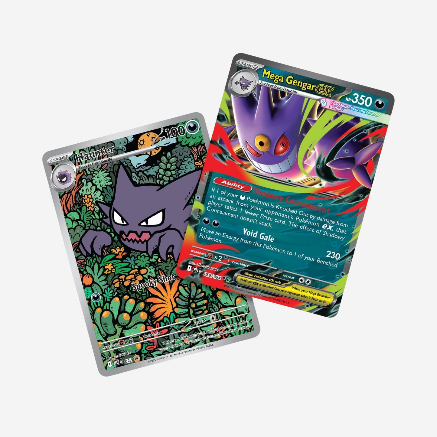 Pokemon TCG: Mega Evolution-Phantasmal Flames Gengar Mega Battle Deck