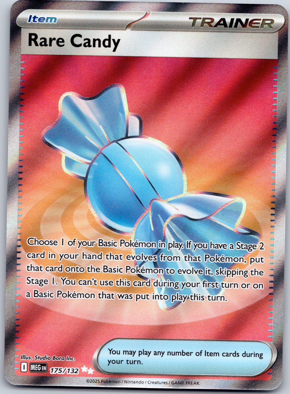 Rare Candy 175/132 ME01: Mega Evolution (Studio Bora Inc.)
