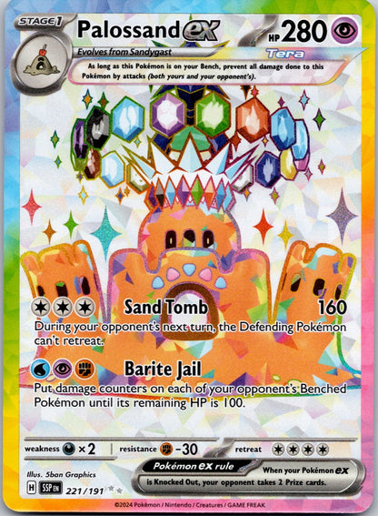 Palossand ex 221/191 SV08: Surging Sparks (5ban Graphics)