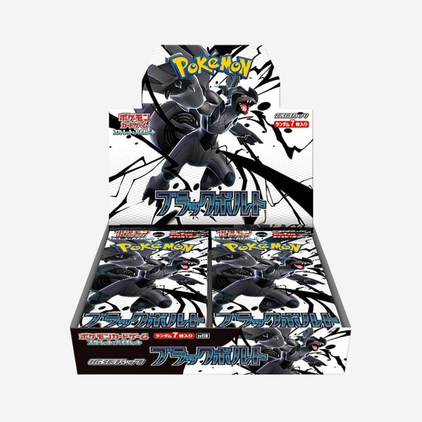 Pokemon TCG: Black Bolt Booster Box (Japonés)