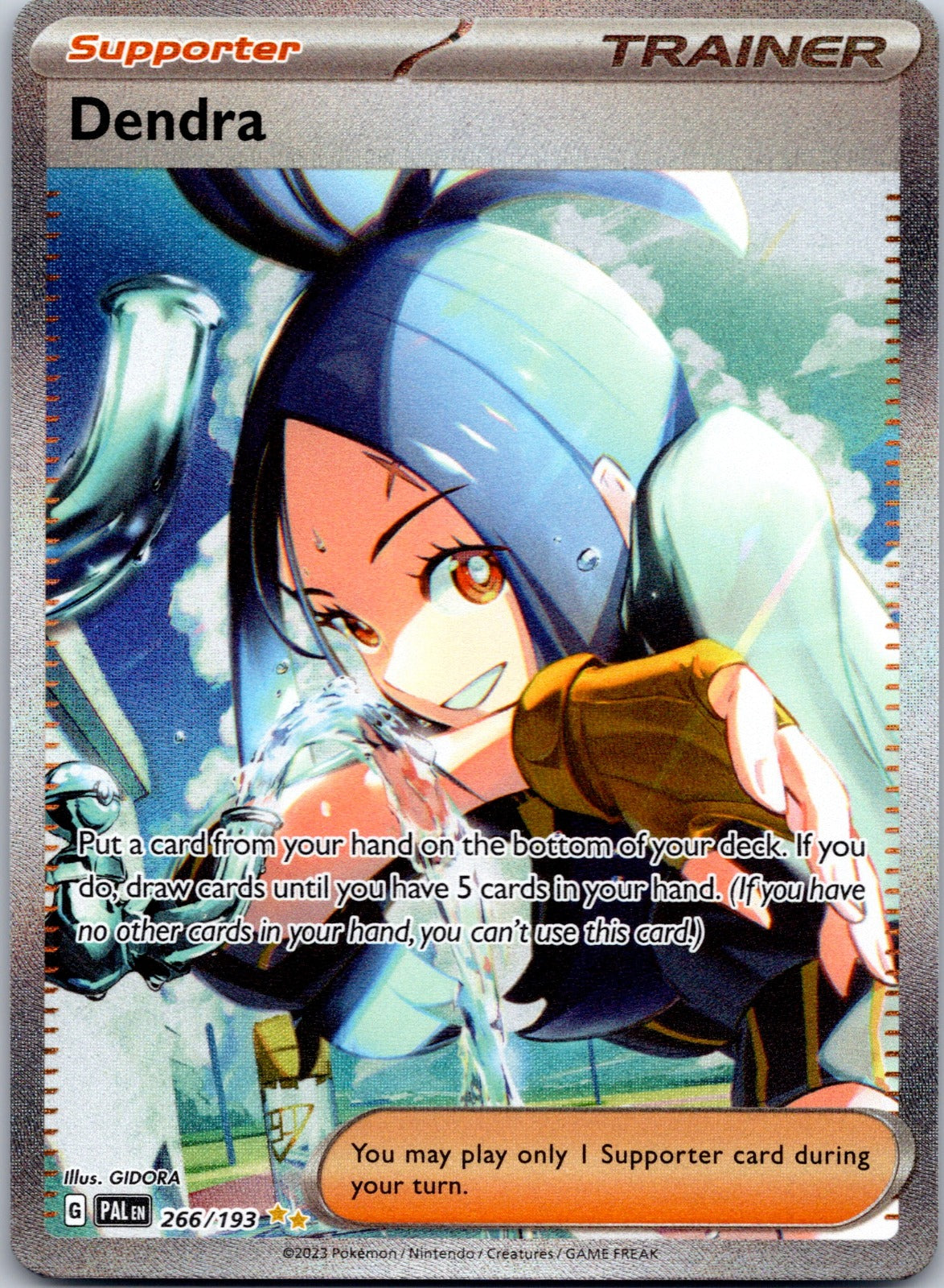 Dendra - 266/193 SV02: Paldea Evolved (GIDORA)