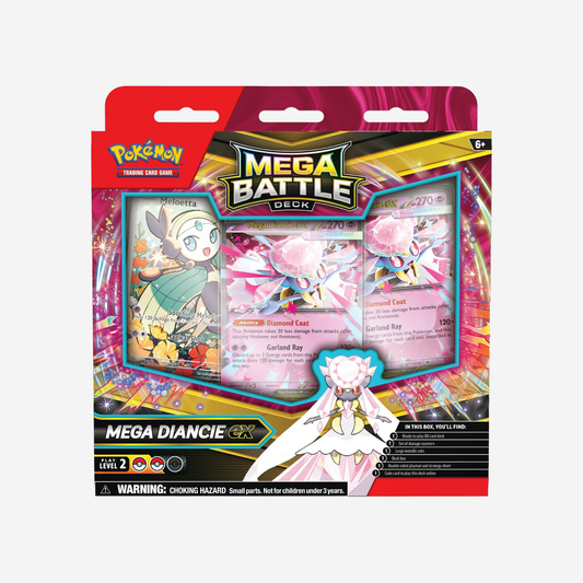 Pokemon TCG: Mega Evolution-Phantasmal Flames Diancie Mega Battle Deck
