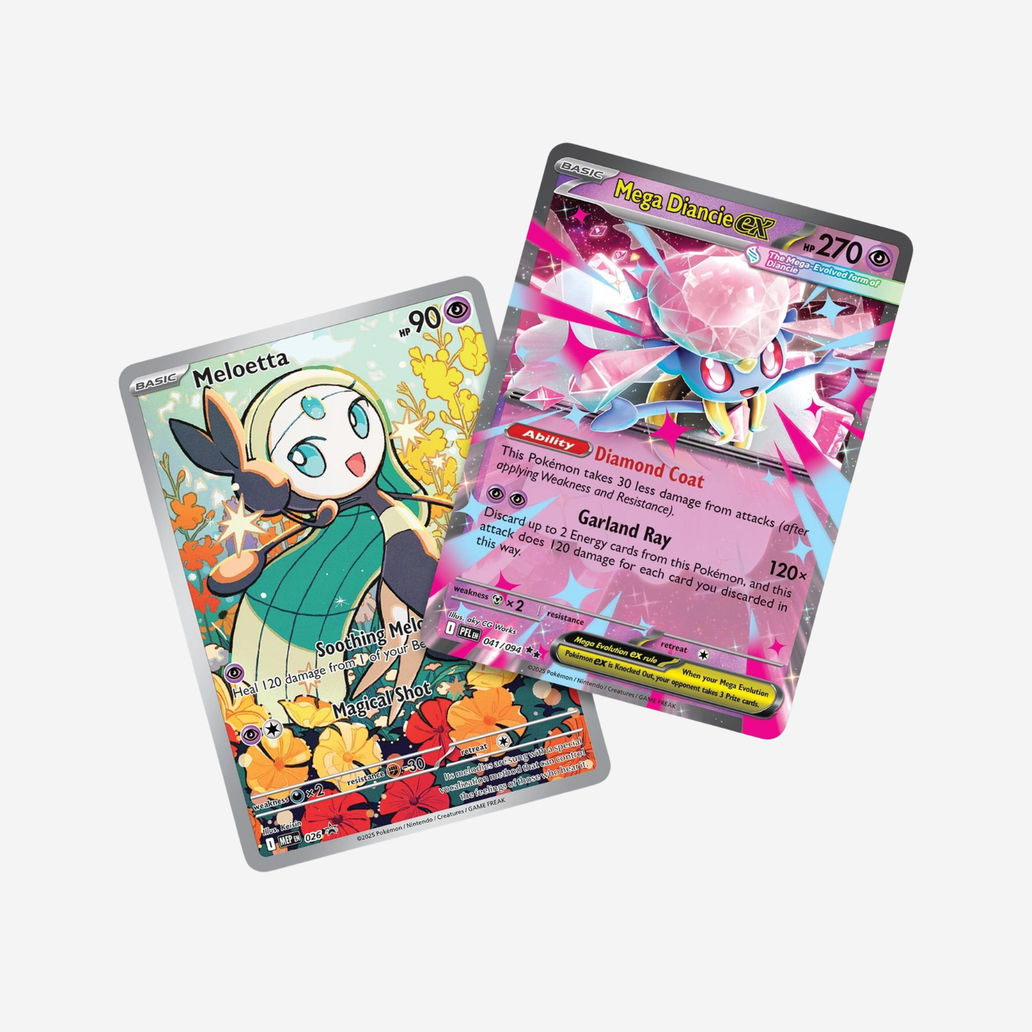 Pokemon TCG: Mega Evolution-Phantasmal Flames Diancie Mega Battle Deck