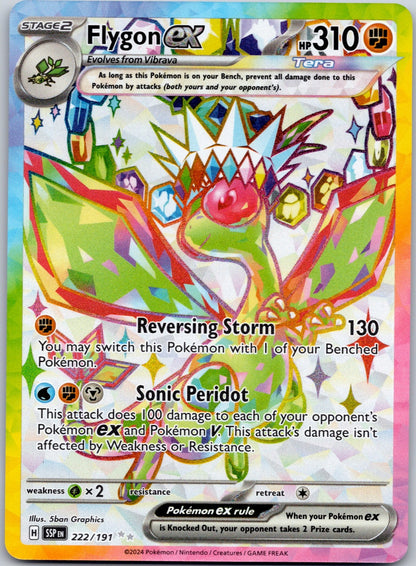 Flygon ex 222/191 SV08: Surging Sparks (5ban Graphics)