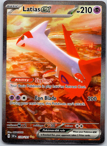 Latias ex 239/191 SV08: Surging Sparks (OKACHEKE)