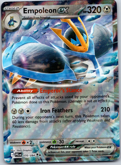 Empoleon ex 070/094 ME02: Phantasmal Flames (5ban Graphics)