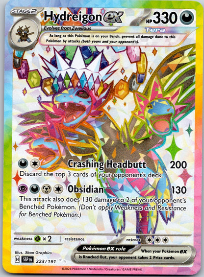 Hydreigon ex 223/191 SV08: Surging Sparks (5ban Graphics)